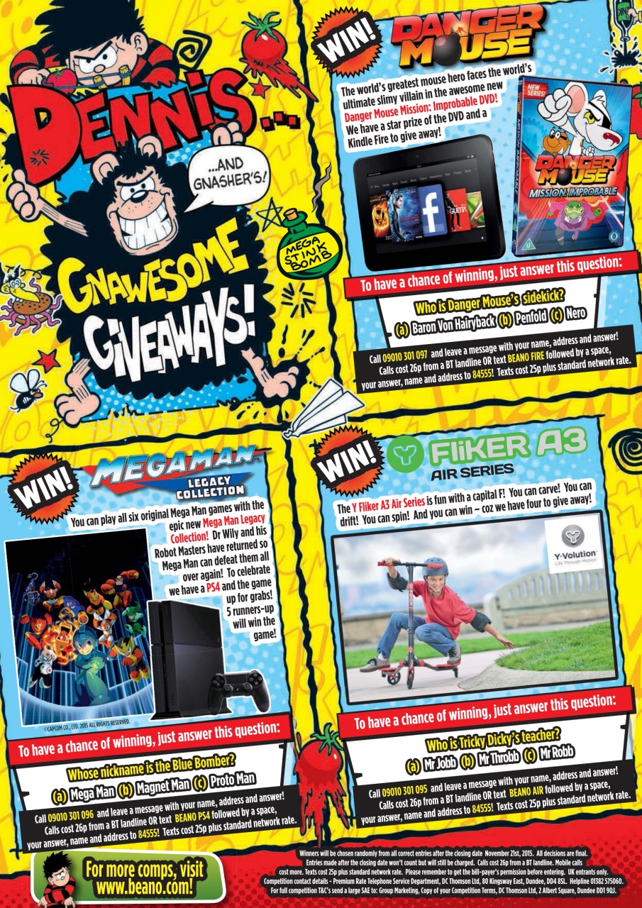 Beano Preview Pages