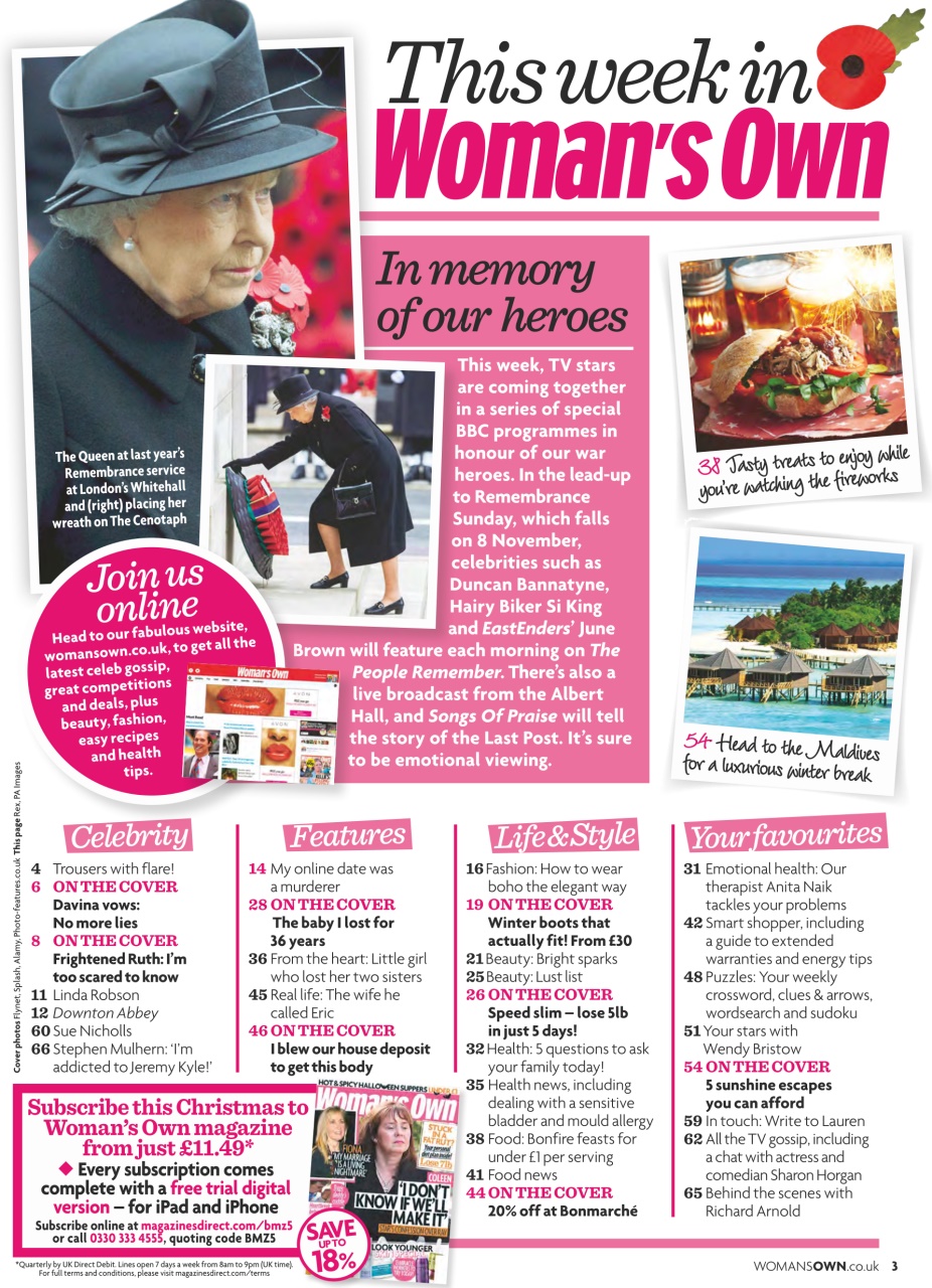 Woman's Own Preview Pages