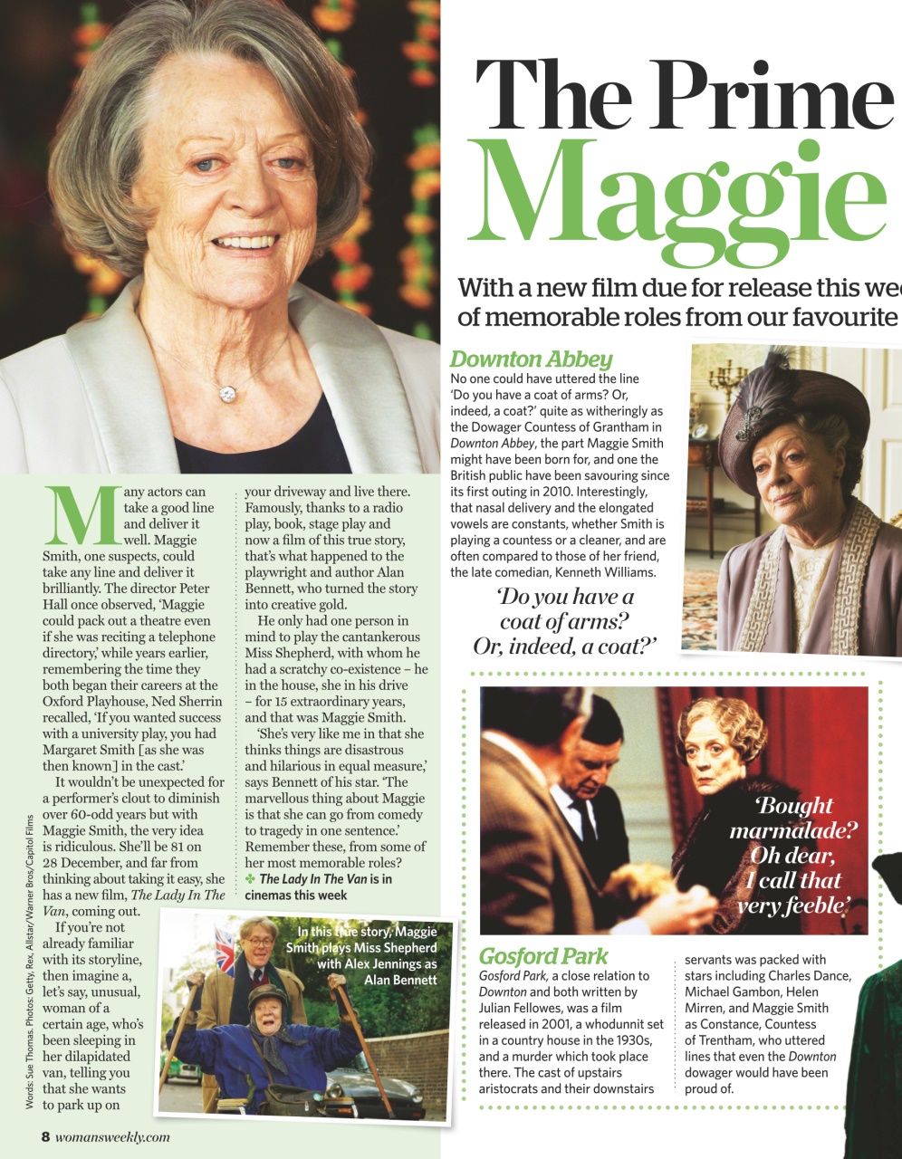 Woman's Weekly Preview Pages