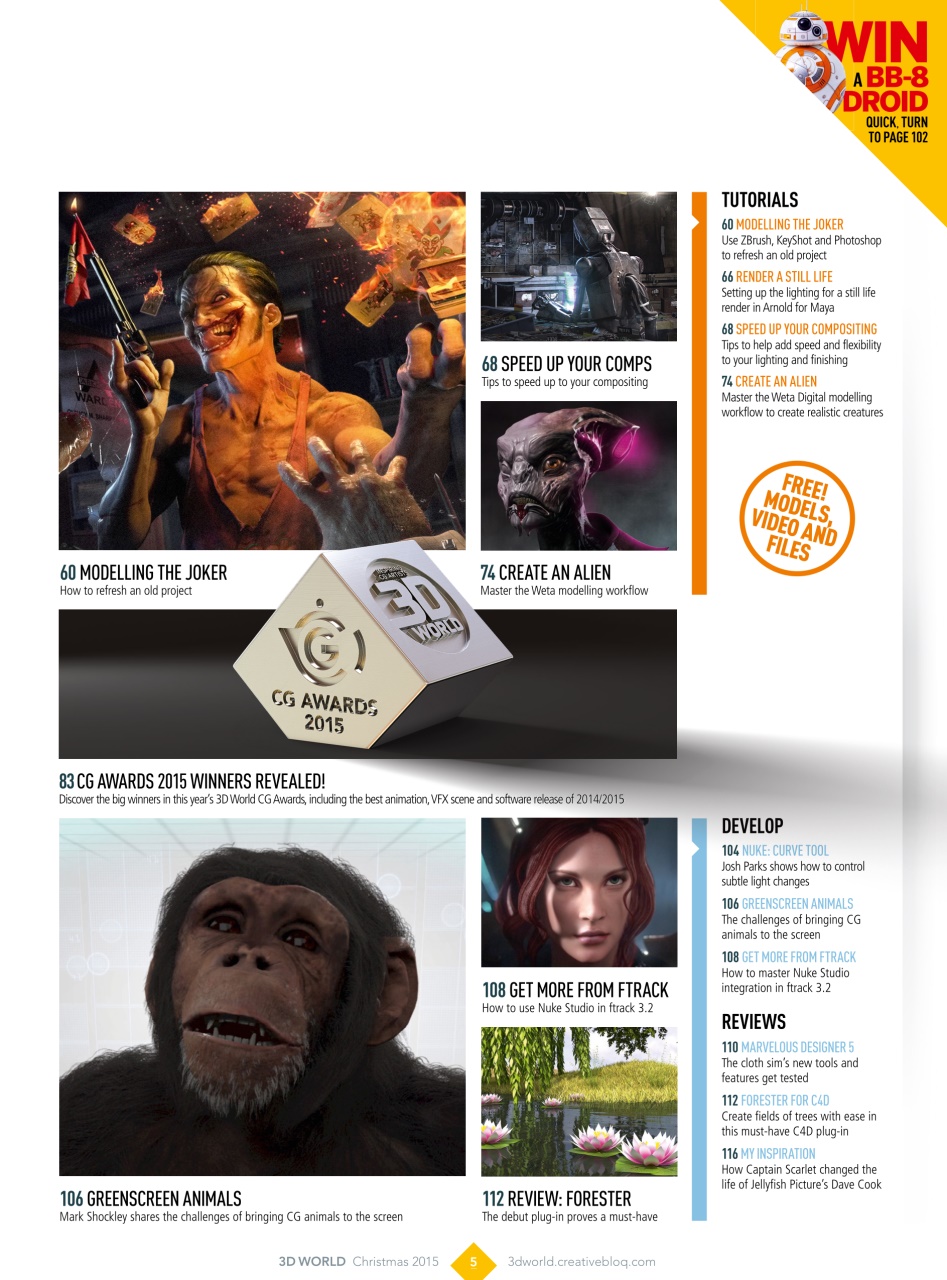 3D World Preview Pages