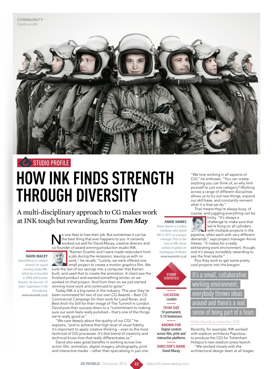 3D World Preview Pages