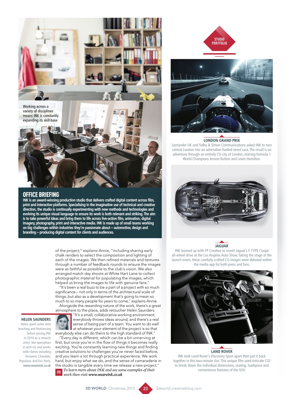 3D World Preview Pages