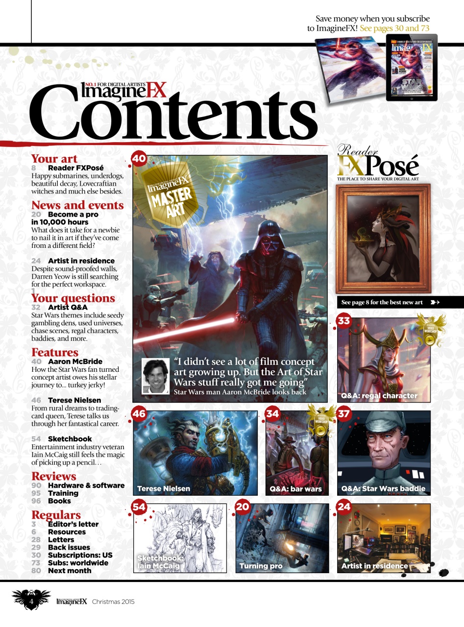 ImagineFX Preview Pages