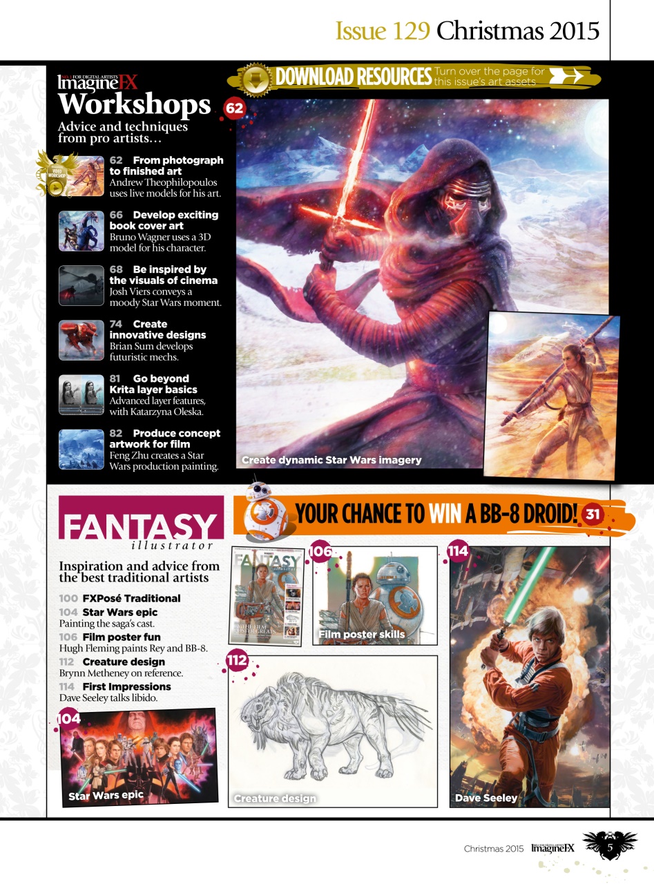 ImagineFX Preview Pages