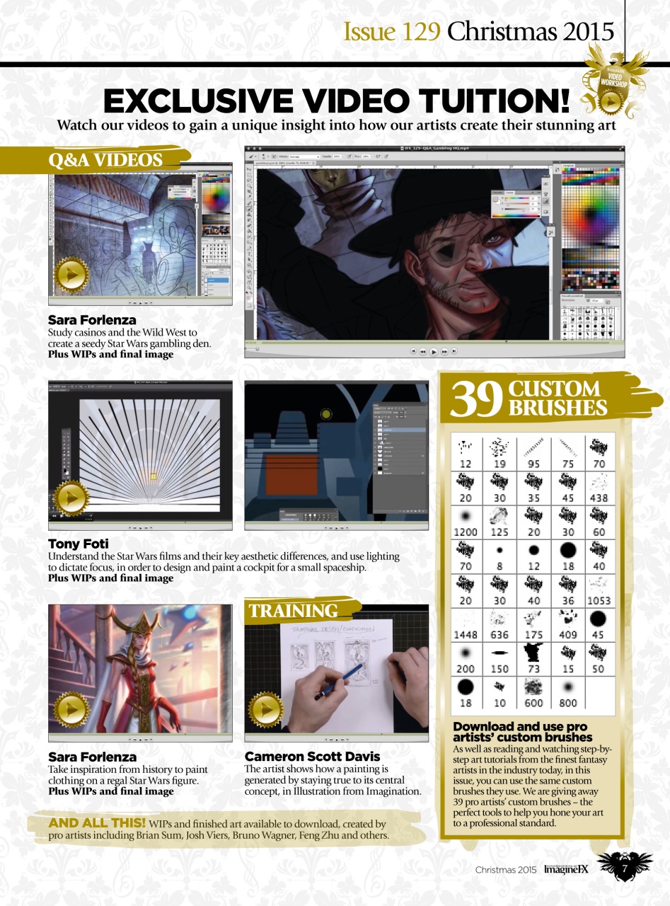 ImagineFX Preview Pages