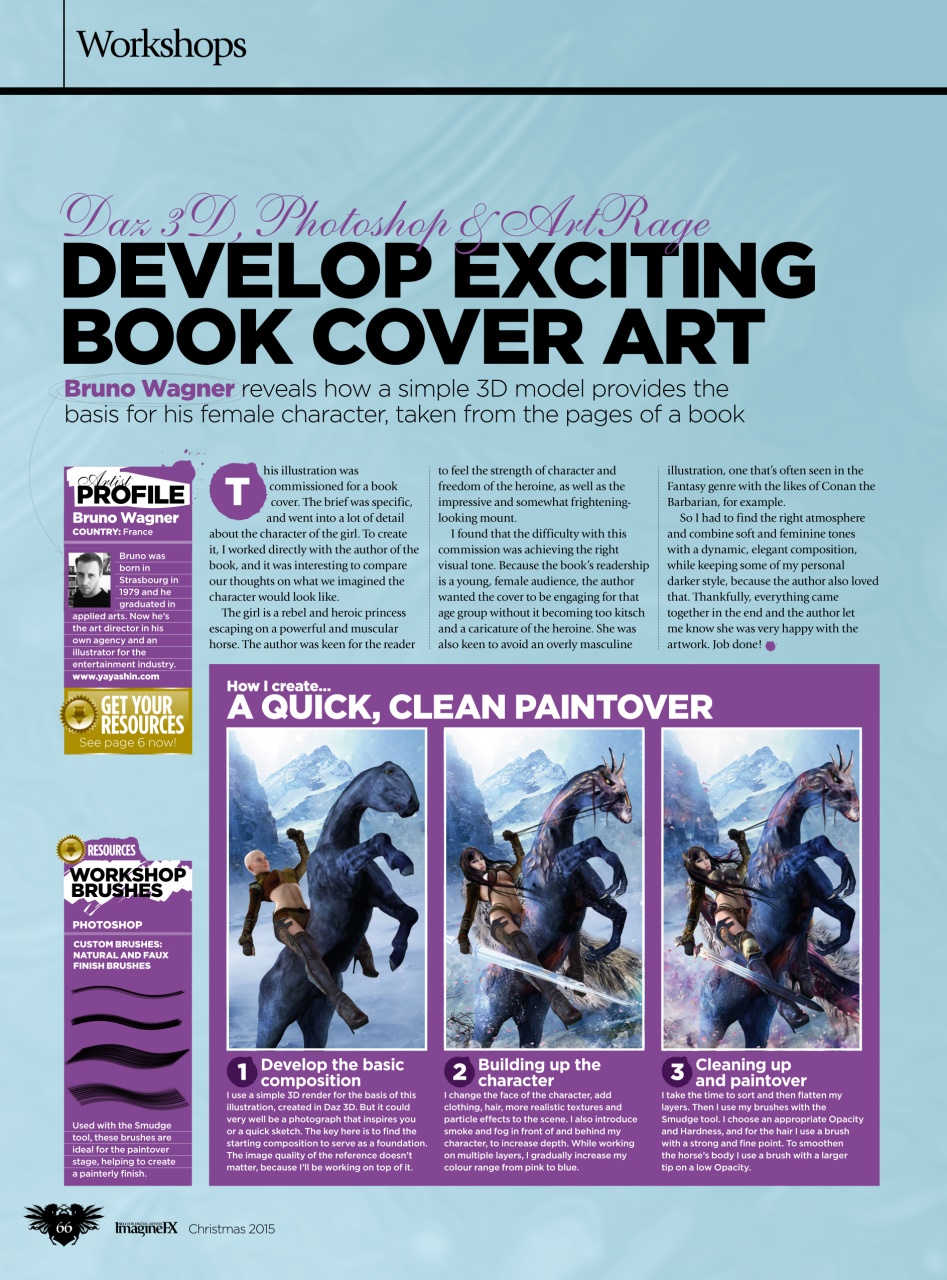 ImagineFX Preview Pages