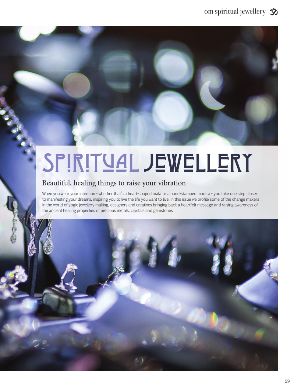 OM Yoga Magazine Preview Pages