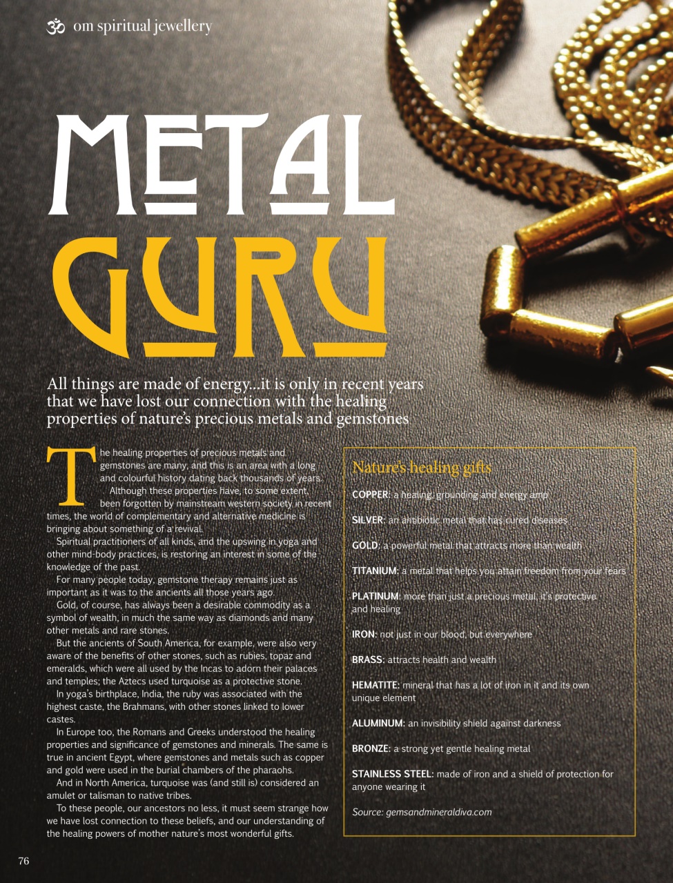 OM Yoga Magazine Preview Pages