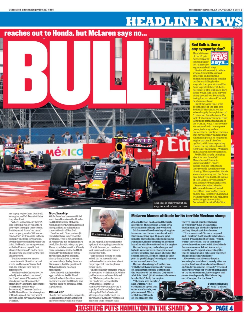 Motorsport News Preview Pages