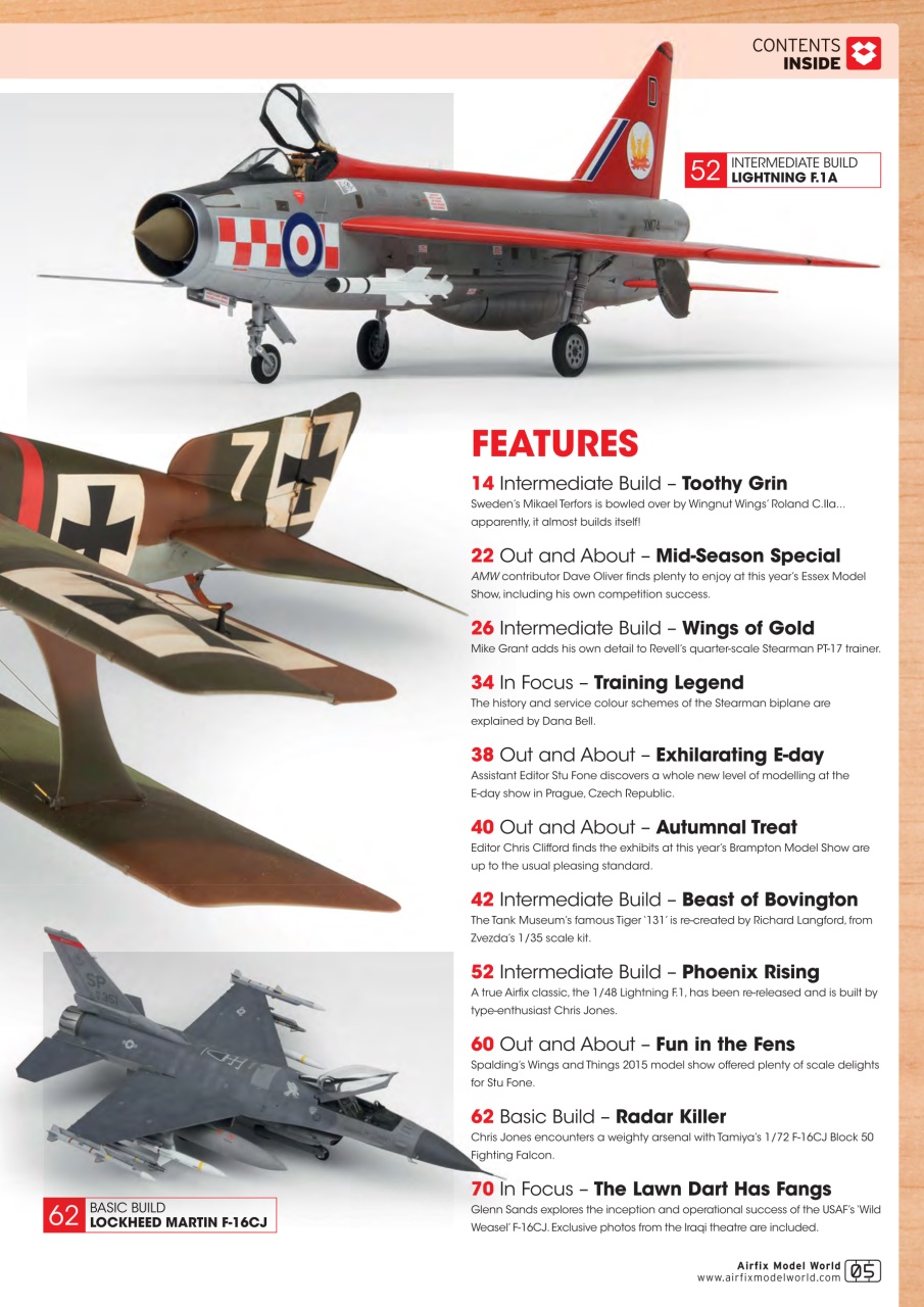 Airfix Model World Preview Pages