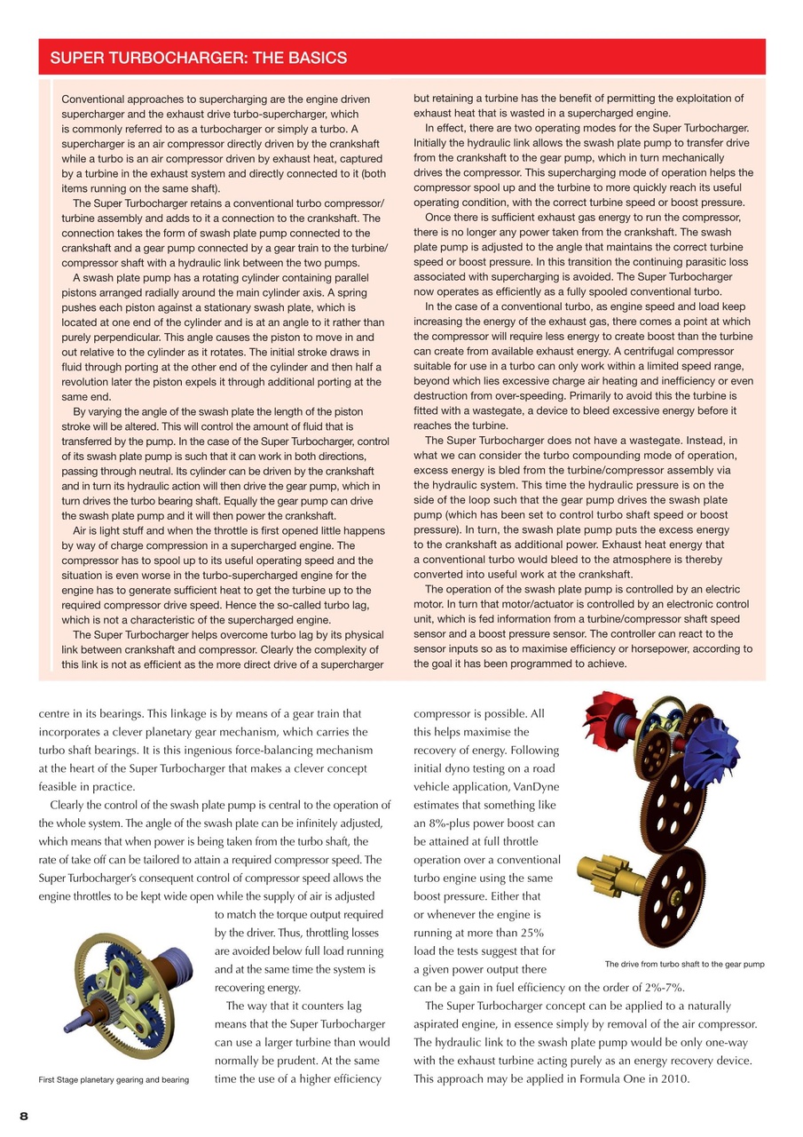 Race Engine Technology Preview Pages