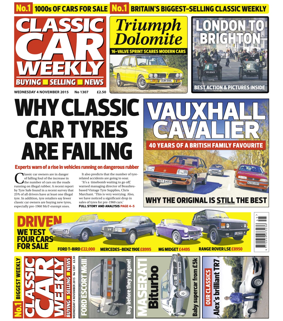 Classic Car Weekly Preview Pages
