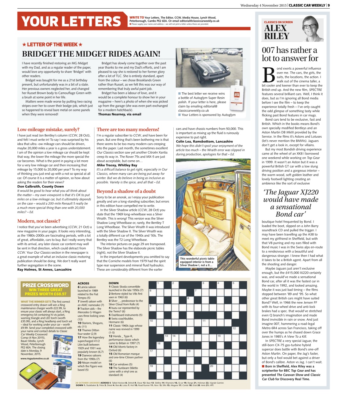 Classic Car Weekly Preview Pages