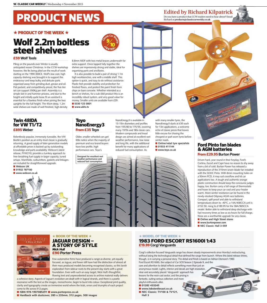 Classic Car Weekly Preview Pages