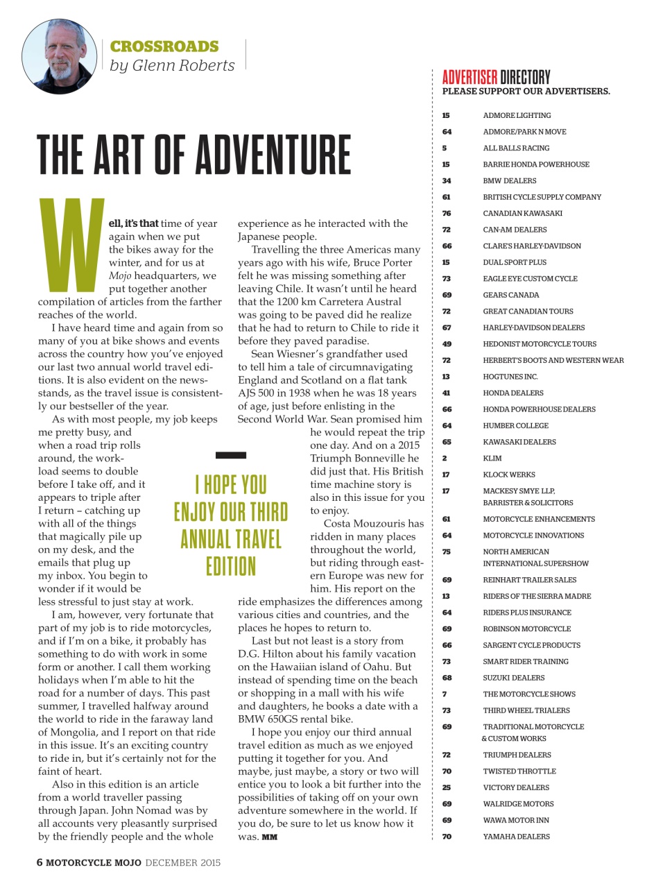 Motorcycle Mojo Preview Pages