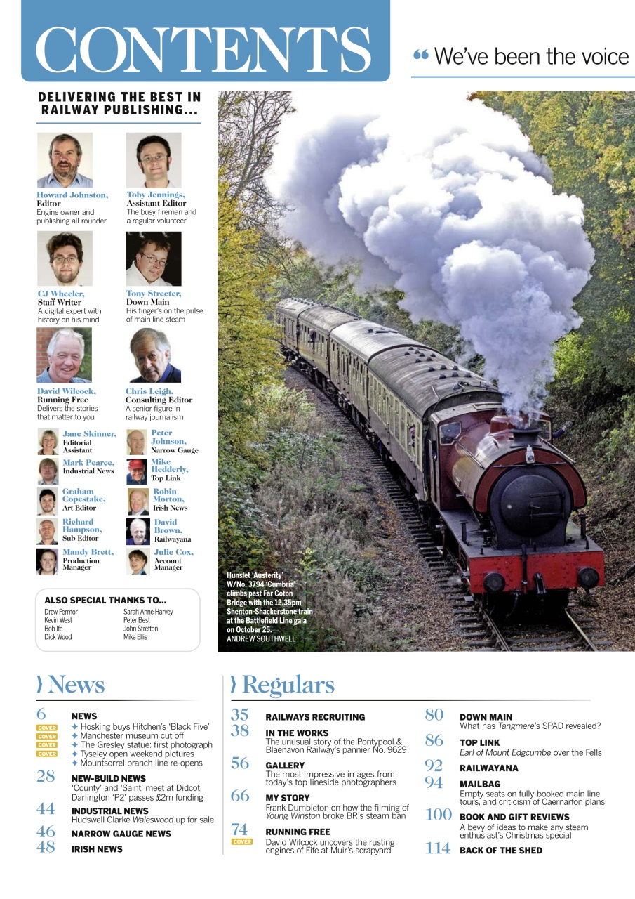 Steam Railway Preview Pages