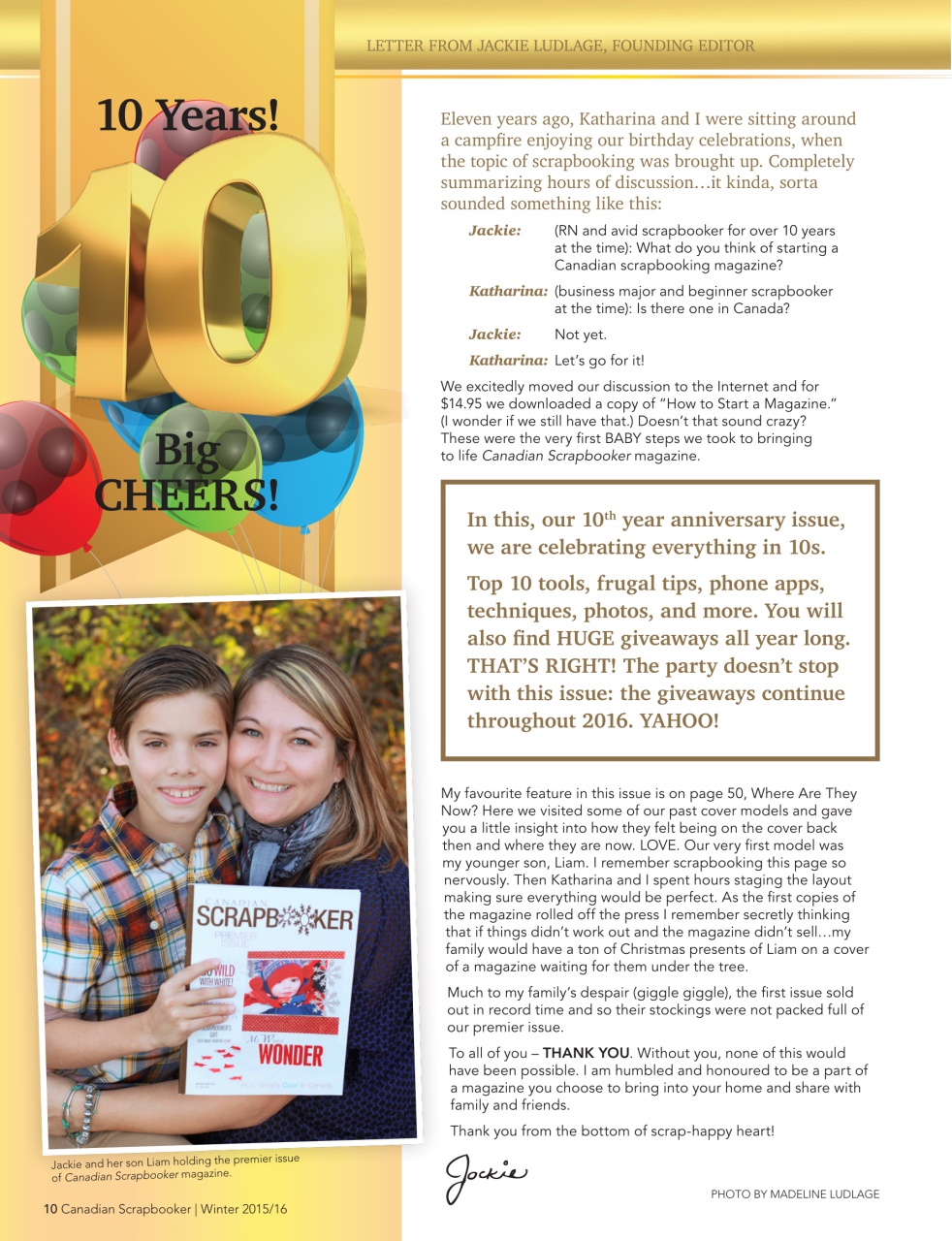 Creative Scrapbooker Preview Pages