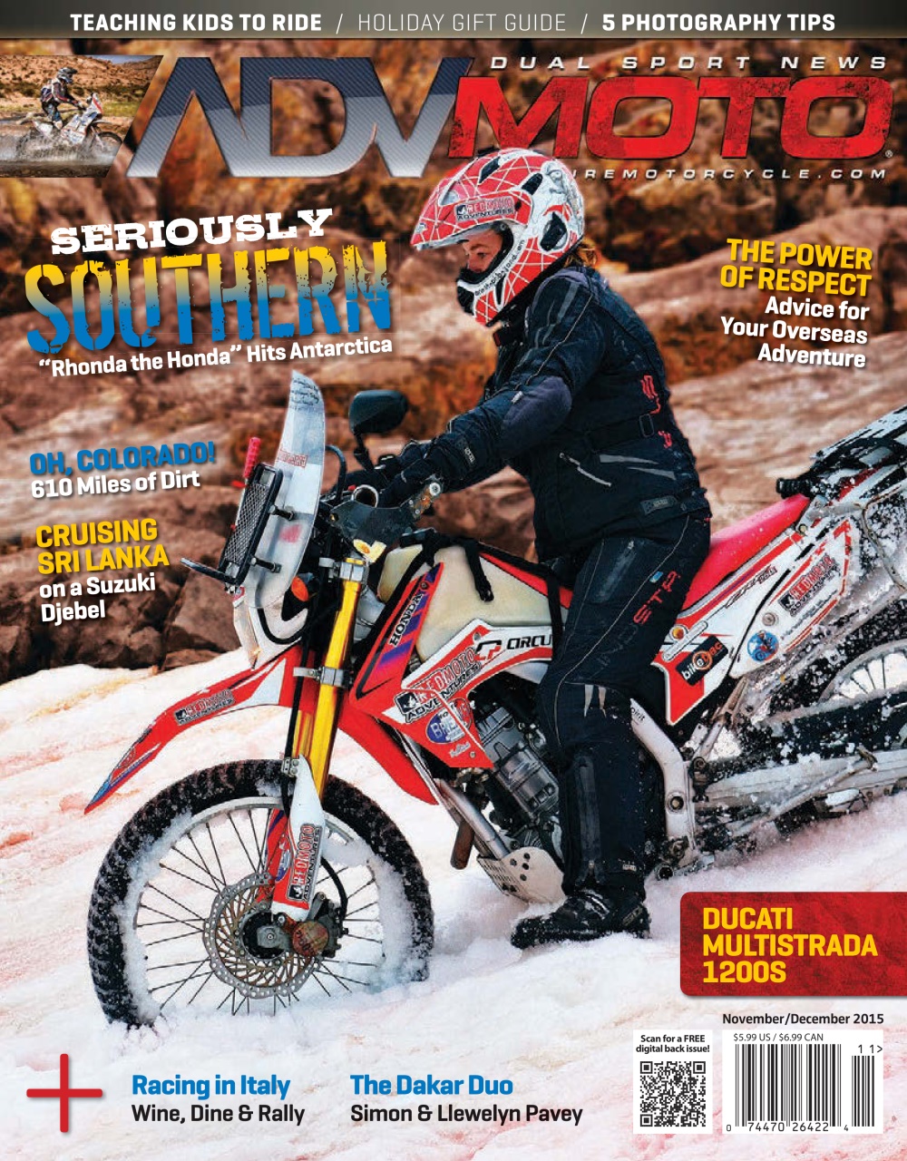 Adventure Motorcycle Preview Pages