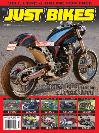 JUST BIKES issue 