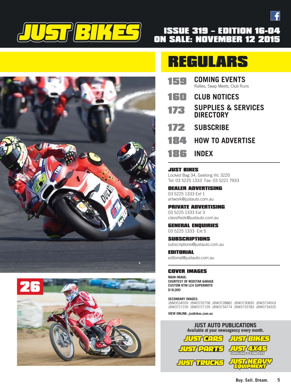 JUST BIKES Preview Pages