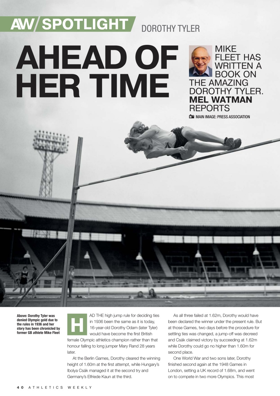 AW – Athletics Weekly Magazine Preview Pages
