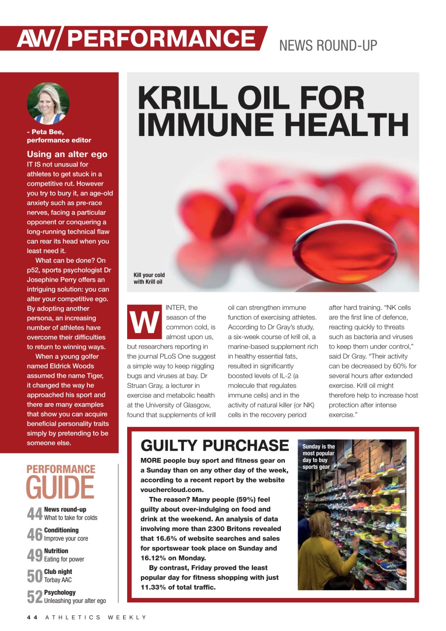 AW – Athletics Weekly Magazine Preview Pages