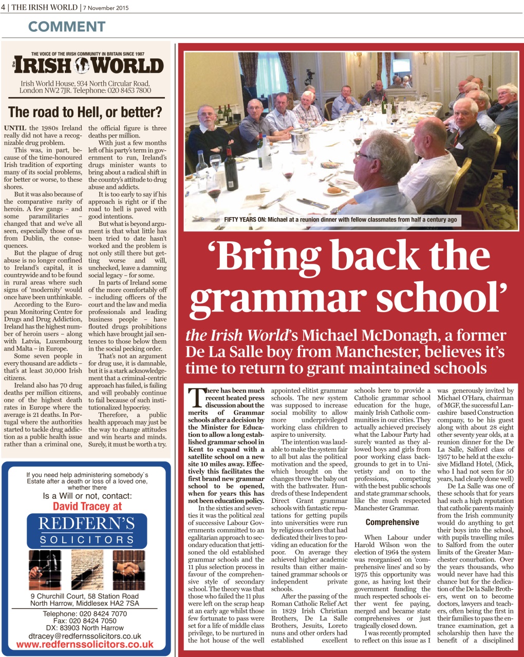 Irish World Preview Pages