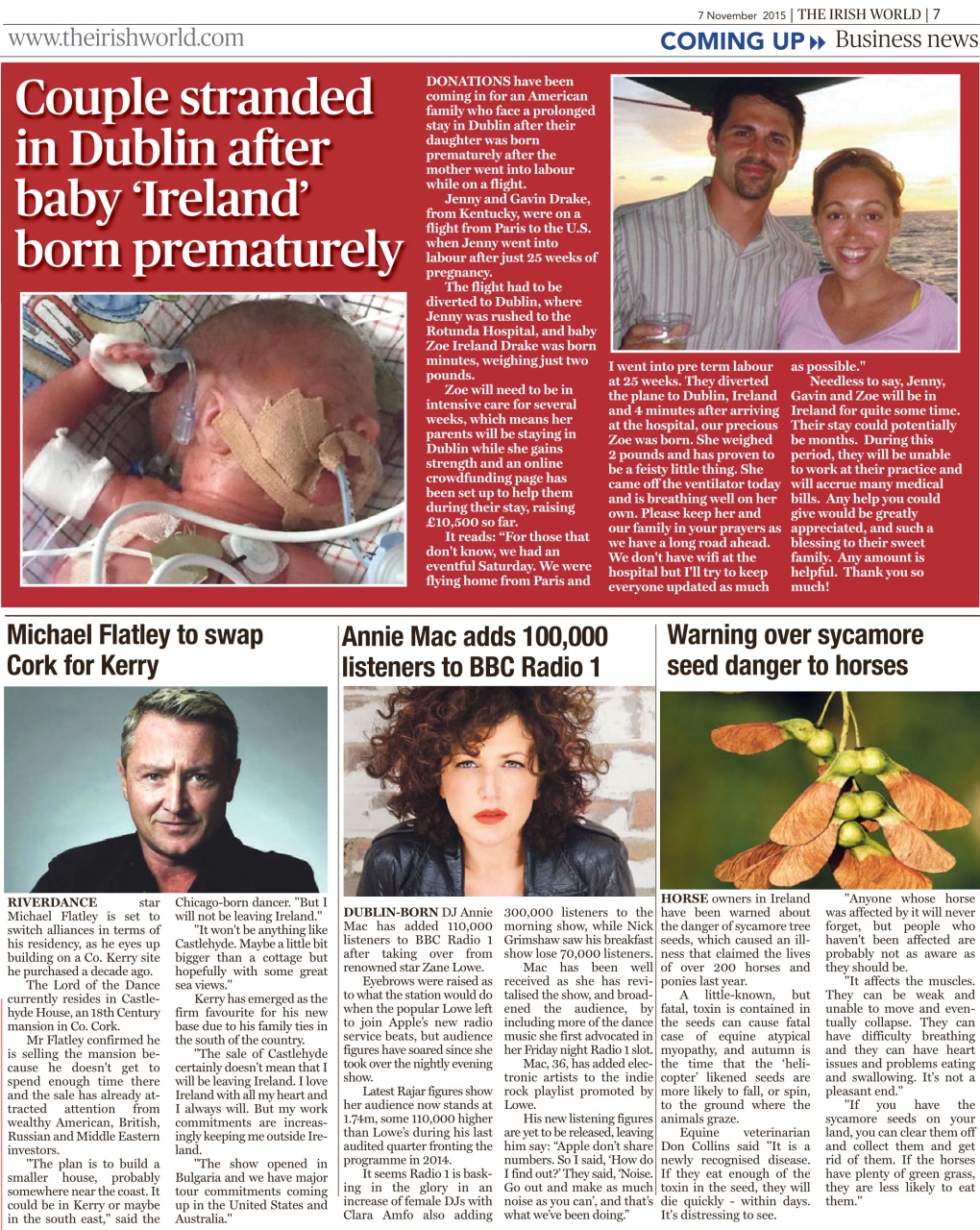 Irish World Preview Pages