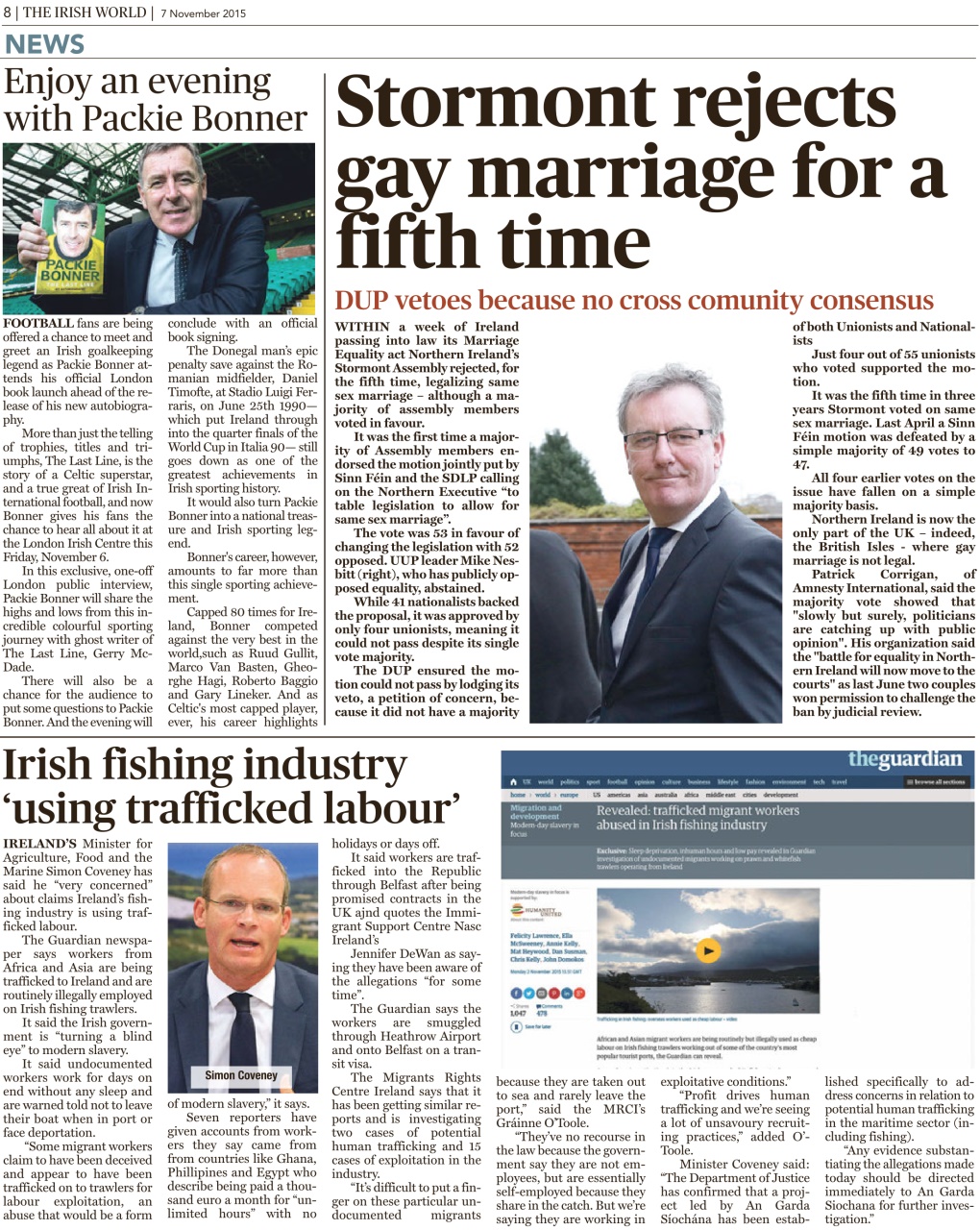 Irish World Preview Pages