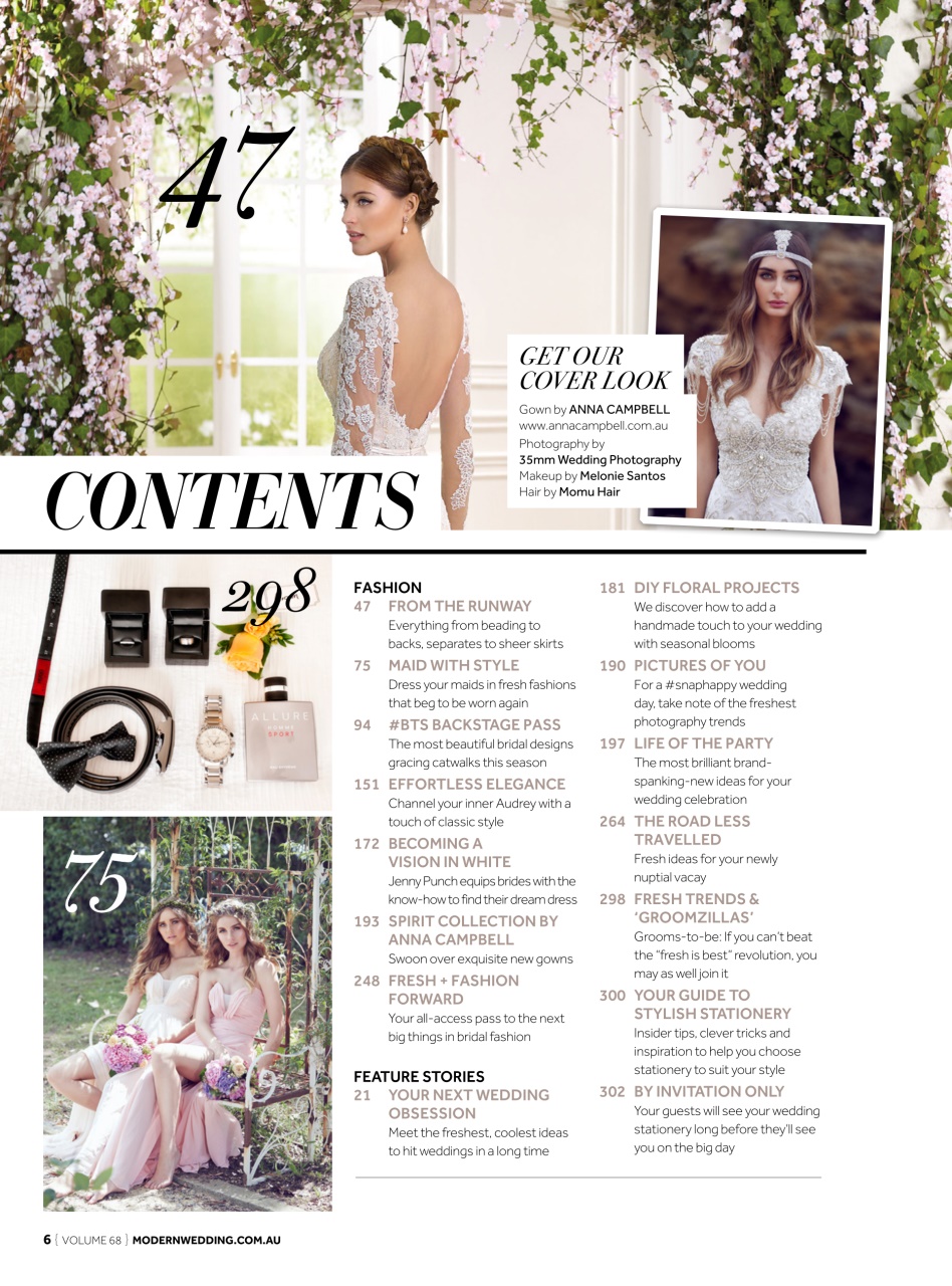 Modern Wedding Preview Pages