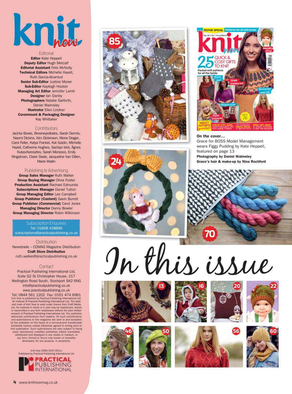 Knit Now Preview Pages