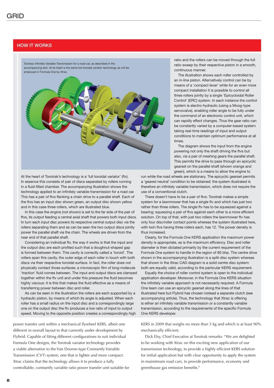 Race Engine Technology Preview Pages