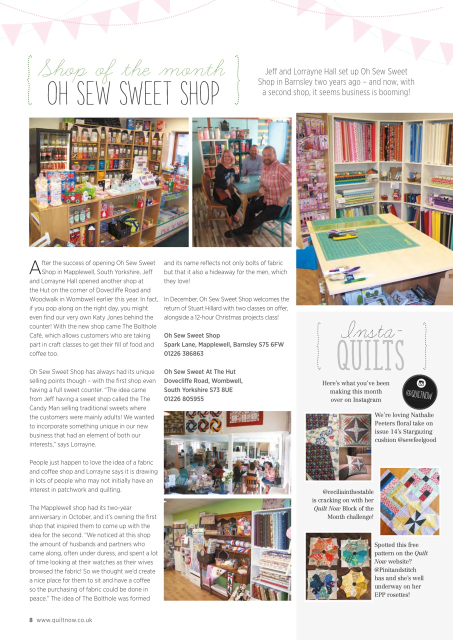 Quilt Now Preview Pages