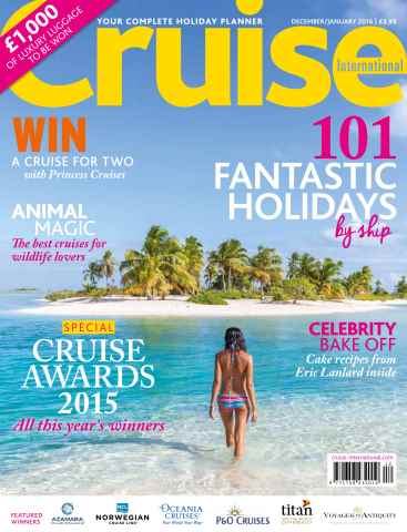 Cruise & Travel issue Dec/Jan 2016