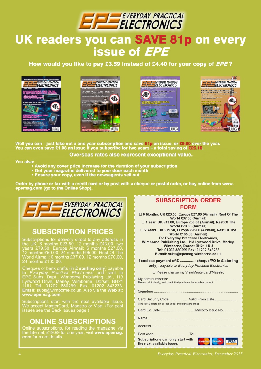Practical Electronics Preview Pages