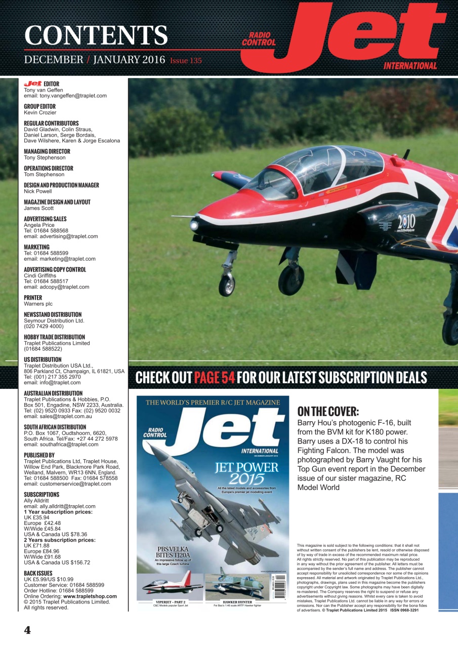 RC Jet International Preview Pages