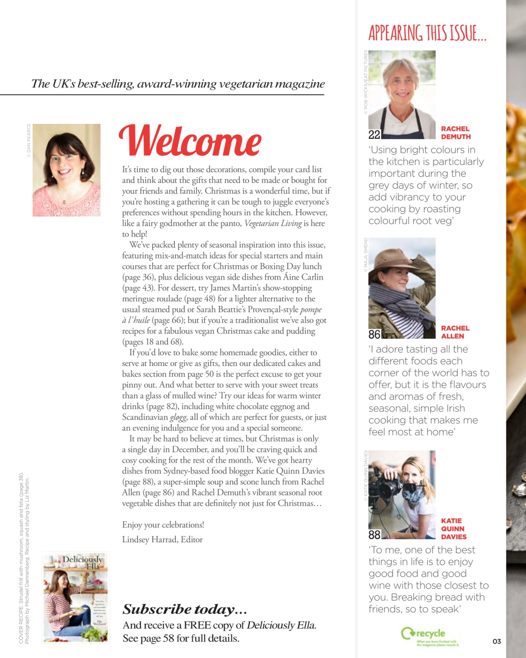 Vegetarian Living Preview Pages