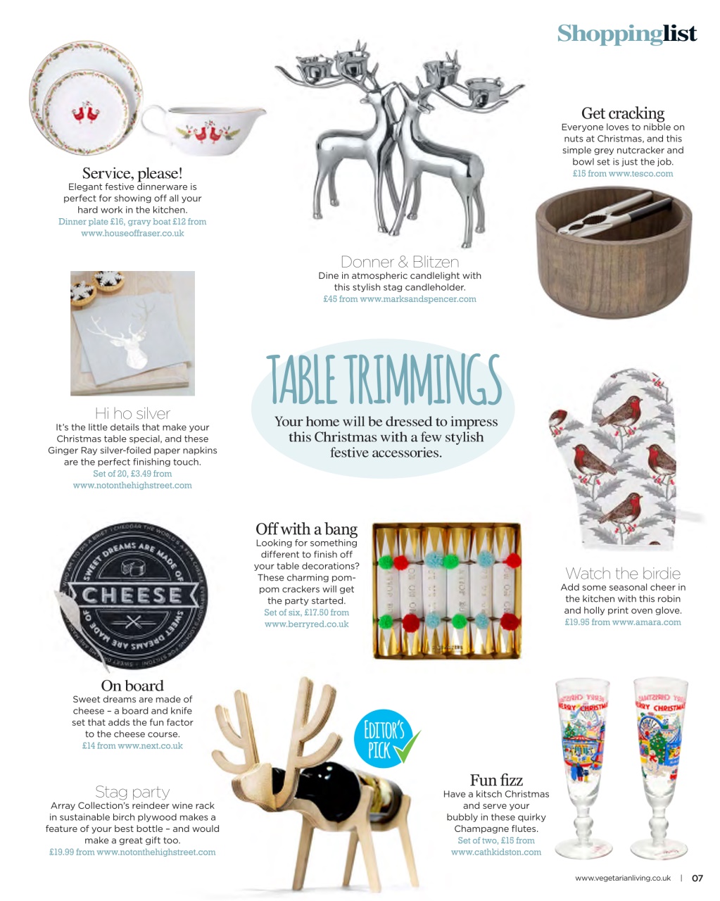 Vegetarian Living Preview Pages