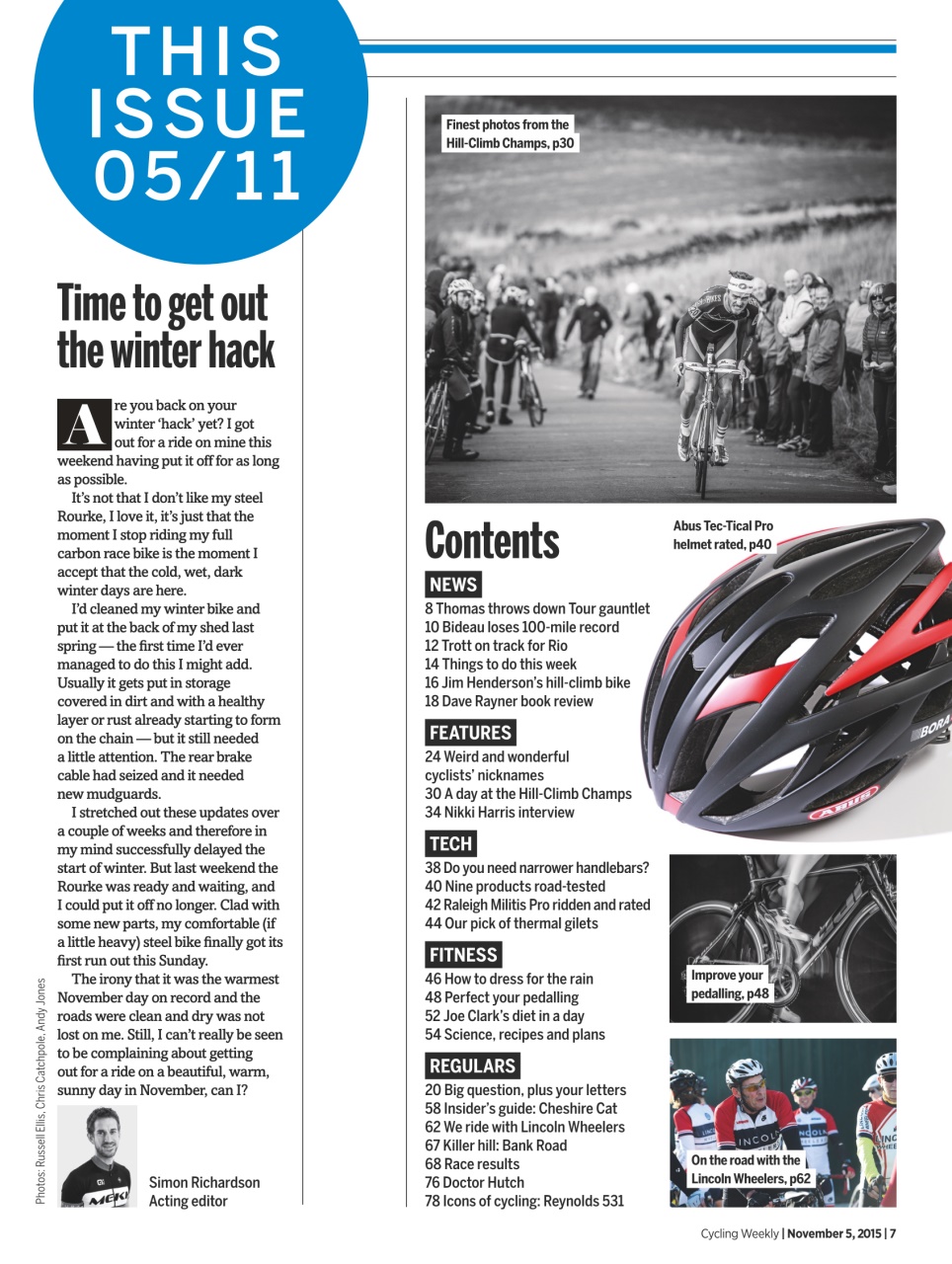Cycling Weekly Preview Pages