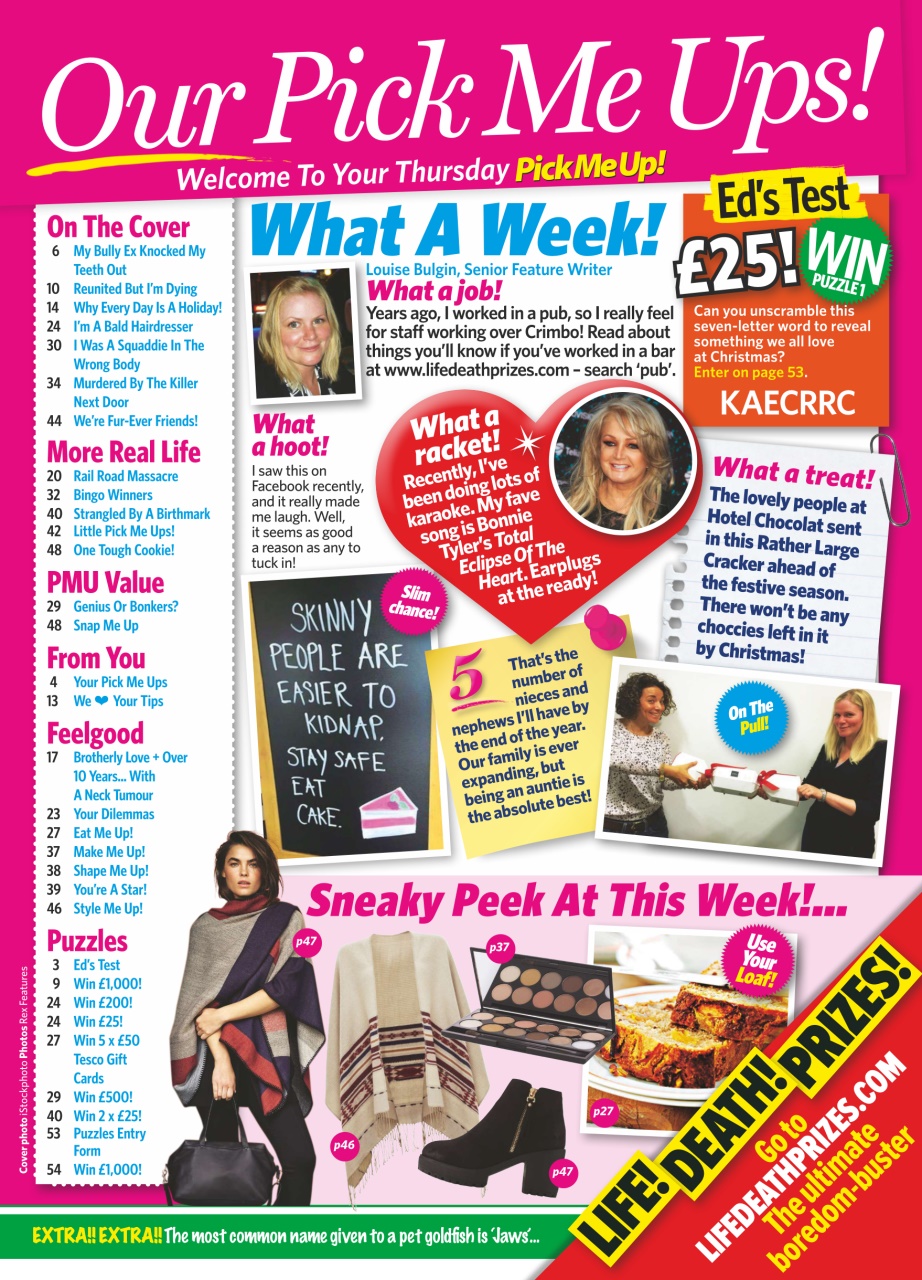 Pick Me Up Preview Pages