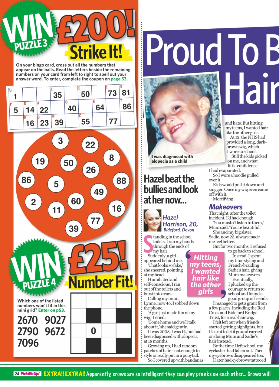 Pick Me Up Preview Pages