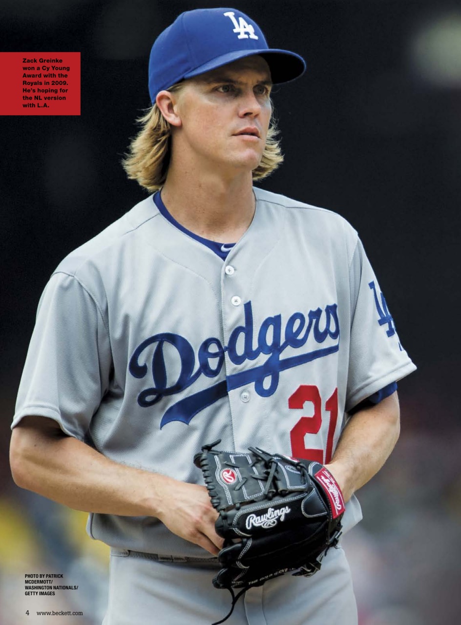 Beckett Baseball Magazine Preview Pages