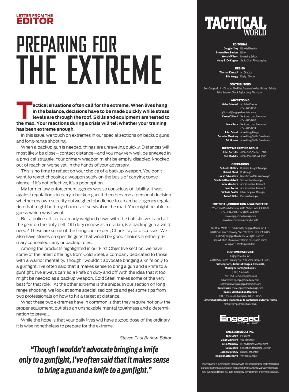 Tactical World Preview Pages