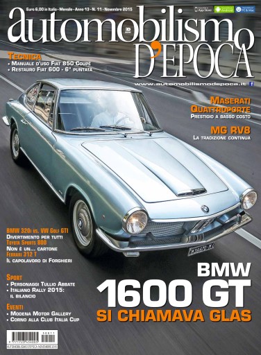 Automobilismo d'Epoca issue 