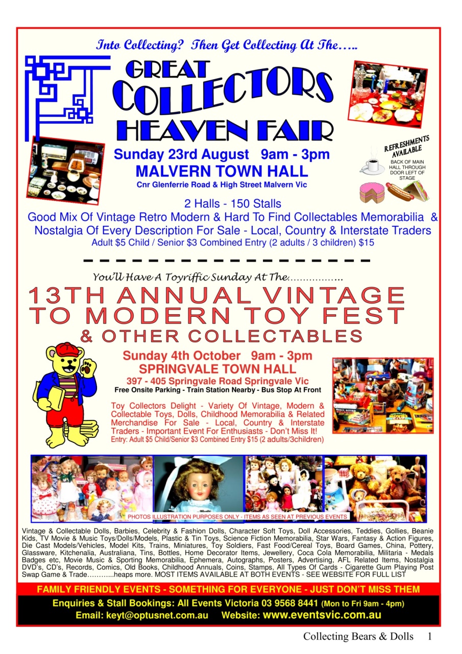 Collecting Bears And Dolls Preview Pages