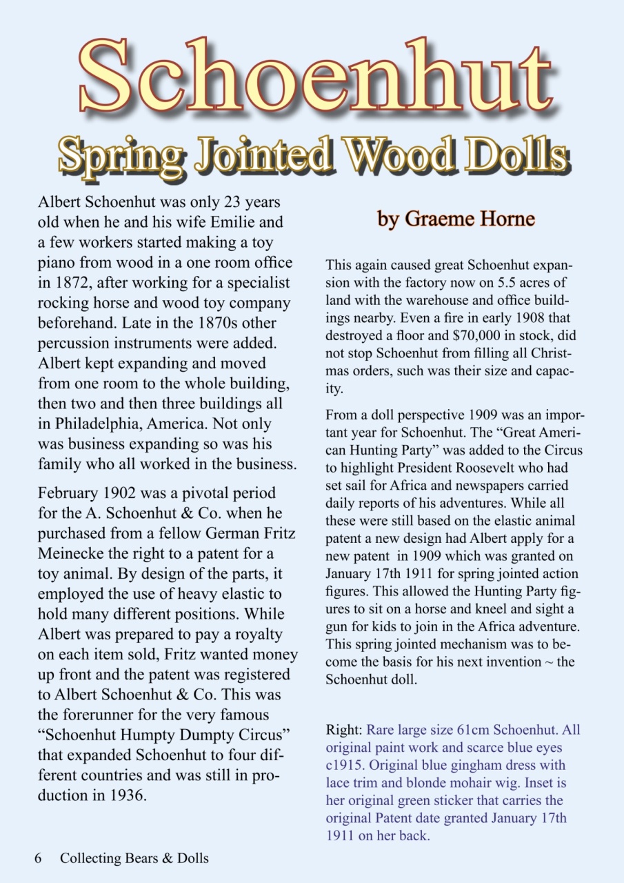 Collecting Bears And Dolls Preview Pages