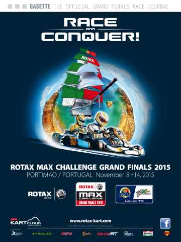 ROTAX MAX CHALLENGE GRAND FINALS 2015 issue ROTAX MAX CHALLENGE GRAND FINALS 2015