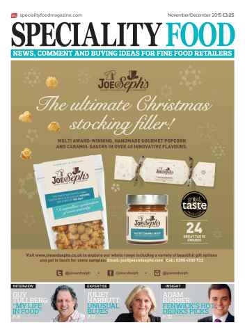 Speciality Food issue Nov/Dec 2015