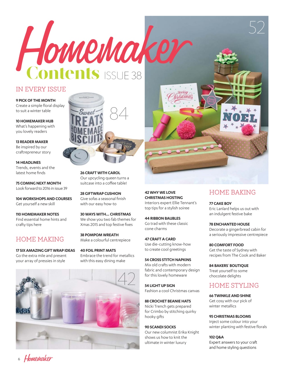 Homemaker Preview Pages