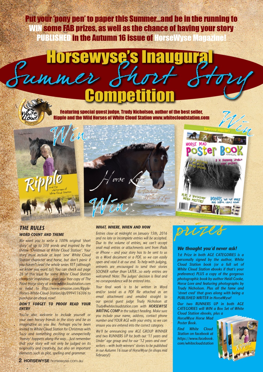 HorseWyse Magazine Preview Pages